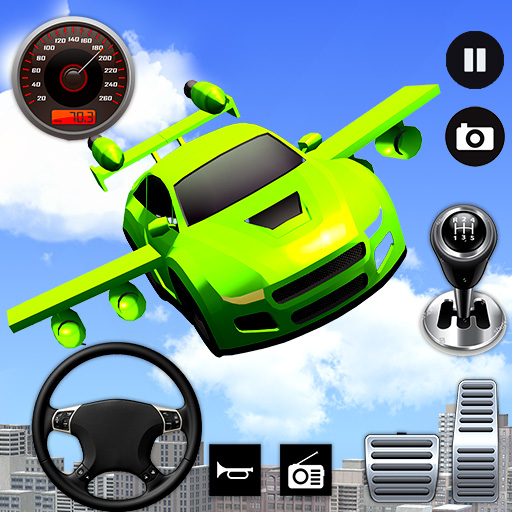 Flying Car Simulator: Car Game icon