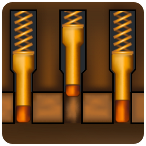 Thief opens the locks icon