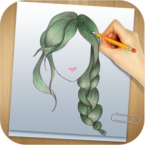 Hairstyles Sketch : Learn to Draw Hairstyles icon