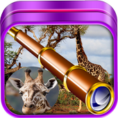 telescope mobile  zoom icon