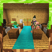 High School 2018. Monster. Minecraft PE map icon