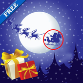 Santa Claus simulator for tracking icon