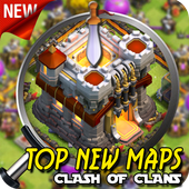 Maps for Clash of Clans 2016 icon