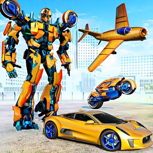 Transmute Robot Superhero icon