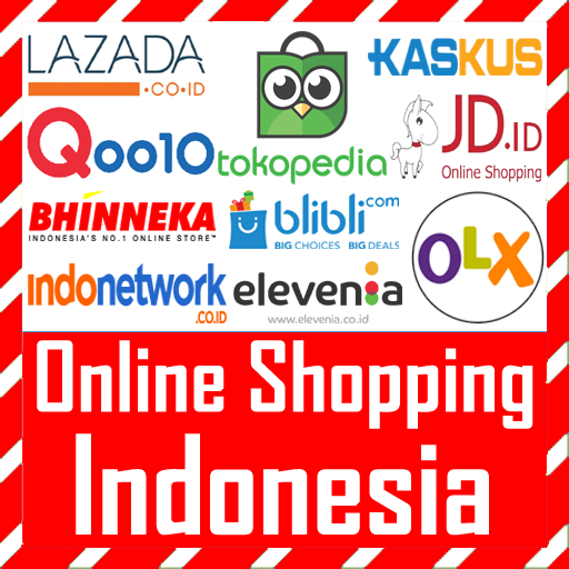 ikon Online Shopping Indonesia - Indonesia Shopping
