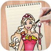 Learn to Draw Barby icon