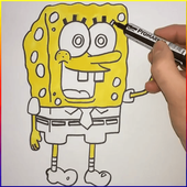 How To Draw Spongebob Cartoon icon