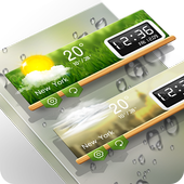 Weather &amp; Clock Widget - Alpha icon