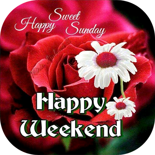 Happy Weekend Images Gif icon