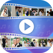 Anniversary Video Maker With Music icon