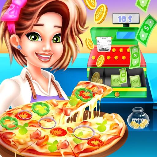 Pizza Restaurant Cashier: Fast Food Maker Games icon