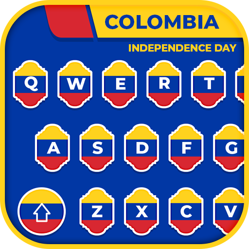 Colombia Independence Day Keyboard icon