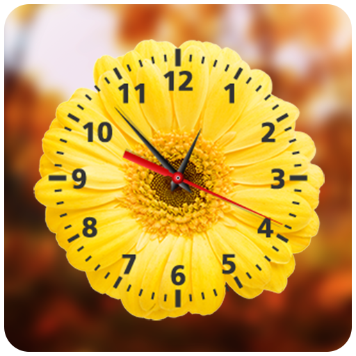 Flower Clock live wallpaper icon