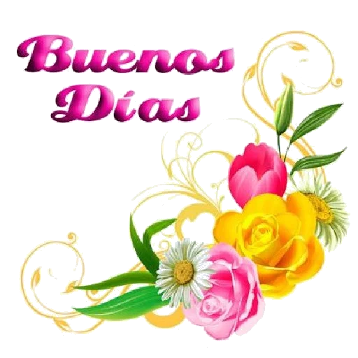 Buenos Días y Buenas Noches Pegatinas icon
