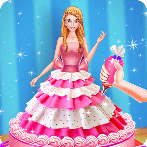 Chocolate Ice Cream Doll Cake icon