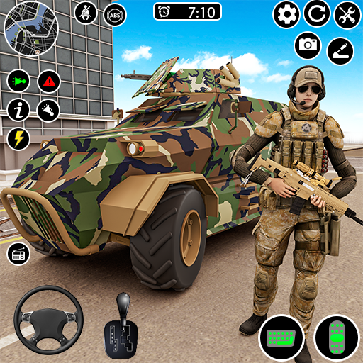 Army Car Games Truck Driving icon