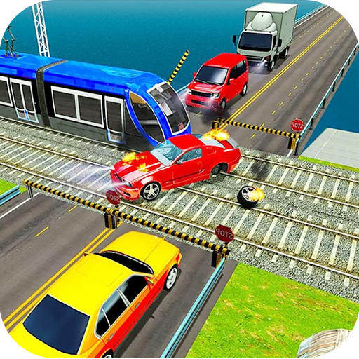 Railroad Crossing Mania: Mega Train Passing 3D icon