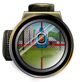 sniper shooting training icon