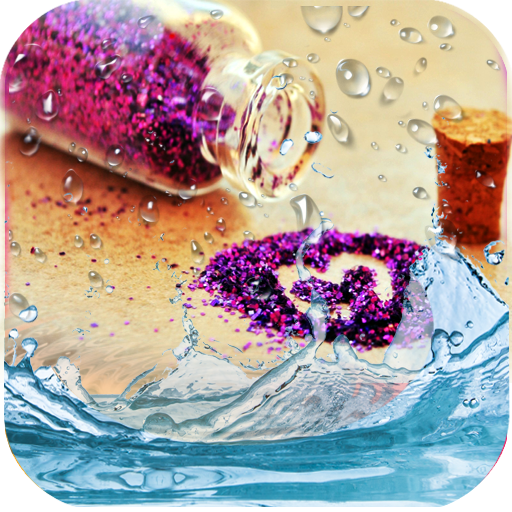 Glitter live wallpaper icon