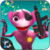 Alien Paintball Shooting Arena Battle icon