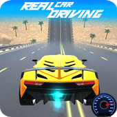 Real Car Driving City Traffic icon