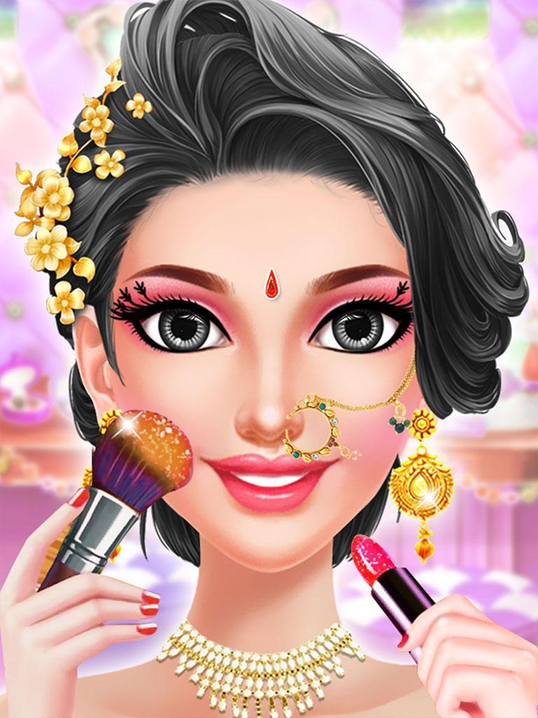 Indian Fashion Star Makeup And Dressup screenshot 6