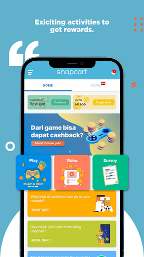 Snapcart: Snap Play Cashbacks! screenshot 1