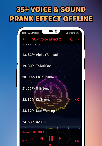 SCP Voice Effect Prank Offline screenshot 5