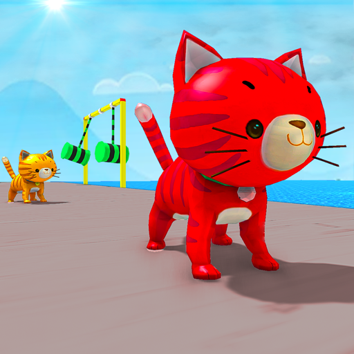 Cat Fun Race 3D Run Race Game icon