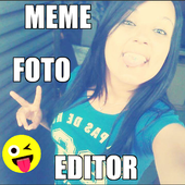 Criar MEME Com Fotos Editor de Memes Maker  Texto icon