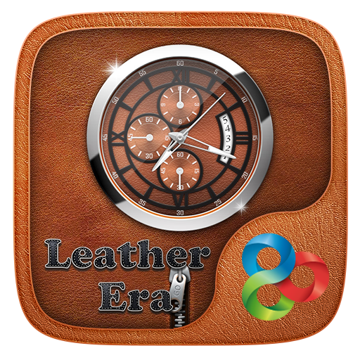 (FREE) Leather Era GO Launcher Theme أيقونة