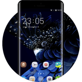 Elegant Blue ColorOS Launcher Theme for OPPO icon