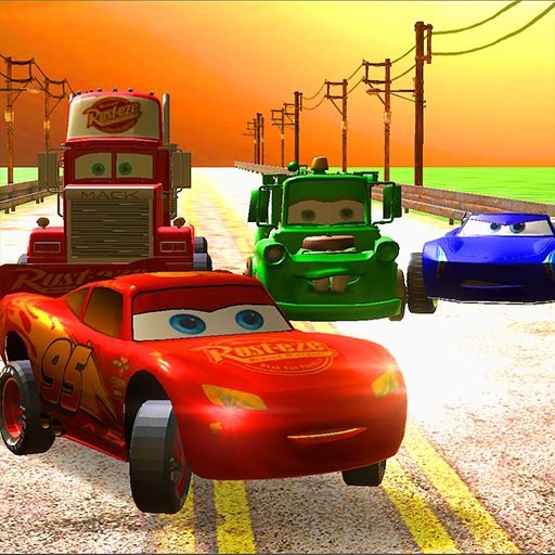 McQueen Racing Track Highway T आइकन