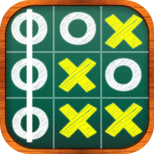 tic tac toe cross board game &amp; back to school days icon