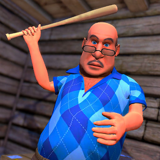 Scary Grandpa 3D - Haunted House Escape Game icon