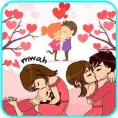 WAStickerApps kiss love