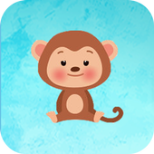 small Monkey jump game icon