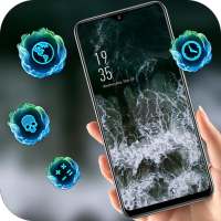 Beach theme Sea water splash on 9Apps