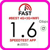 #BEST 4G 3G WIFI SPEEDTEST APP icon