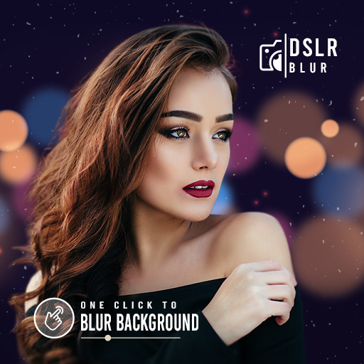 Auto blur background - Bokeh camera effects icon