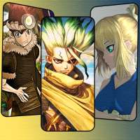 DR STONE ANIME WALL 2021