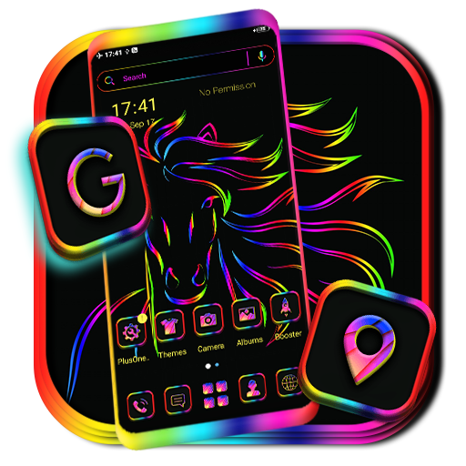 Colorful Horse Theme иконка
