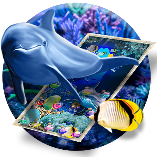 Cute Ocean Shark Theme icon