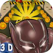 Subway Panther black Wakanda Temple surf