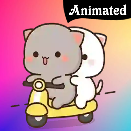 Peach Goma - Animated Stickers icon