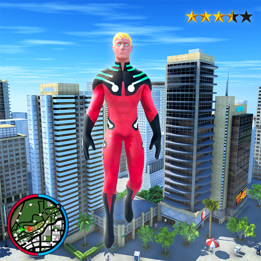 Rope Frog Ninja Hero - Spider Rope Crime Game icon