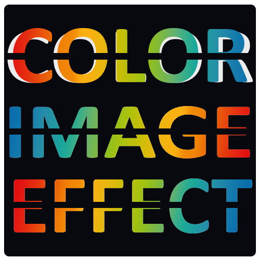 Digital Photo Editing Effect : Colorful images icon