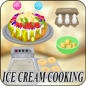cooking games : ice cream donuts icon