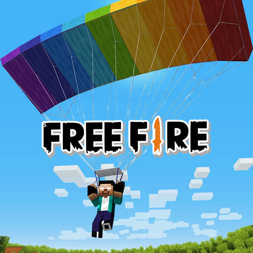 Free 🔥Fire Skin &amp; Maps For MINECRAFT PE иконка