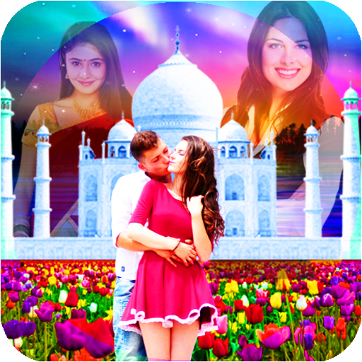 Tajmahal photo blender : Photo mix editor icon